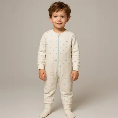 Moi Noi Uyku Tulumu Çoraplı 2,5 Tog Açık Zigzag Desenli