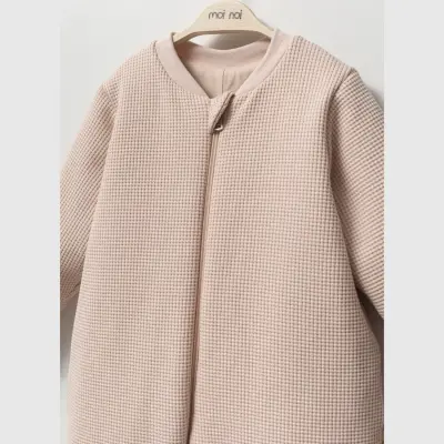 Moi Noi Uyku Tulumu Çoraplı 2,5 Tog Waffle Bej (1)