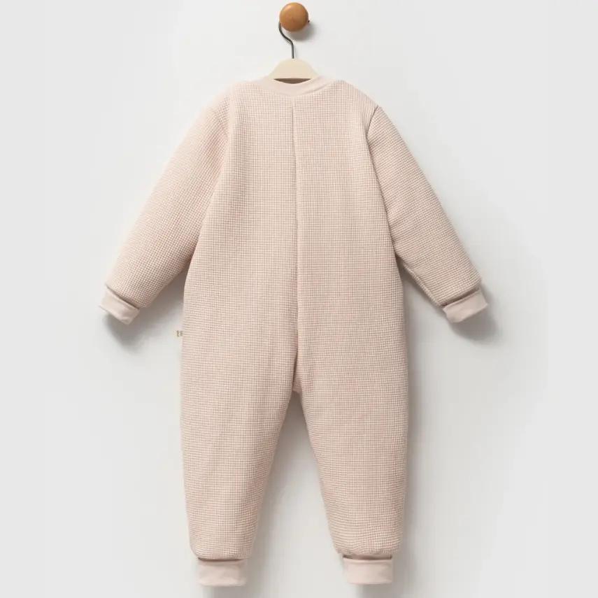 Moi Noi Uyku Tulumu Çoraplı 2,5 Tog Waffle Bej - 3