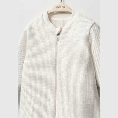 Moi Noi Uyku Tulumu Çoraplı 2,5 Tog Waffle Ekru - 10