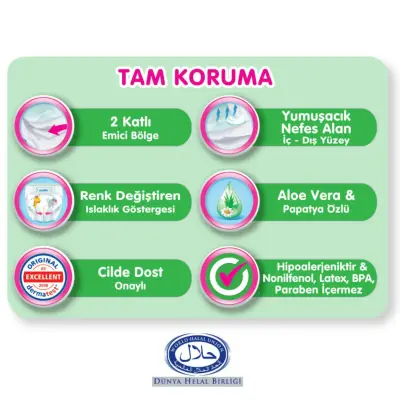 Molfix Bebek Bezi 3D 6 Beden Extra Large 15+ Kg Ultra Fırsat Paketi 124lü (1)