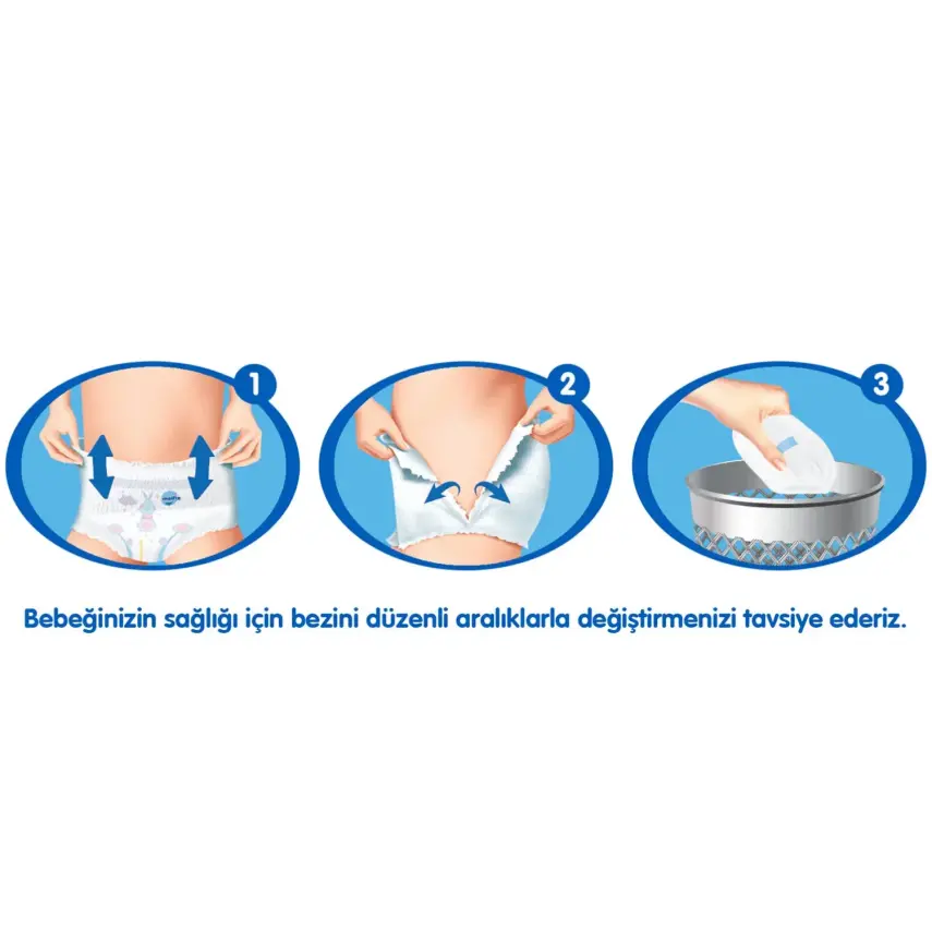 Molfix Külot Bebek Bezi 6 Beden Extra Large 58li Ultra Fırsat Paketi - 8