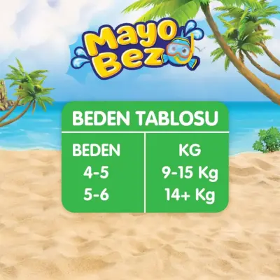 Molfix Mayo Bez 4-5 Numara 9-15 Kg 11 adet - 5
