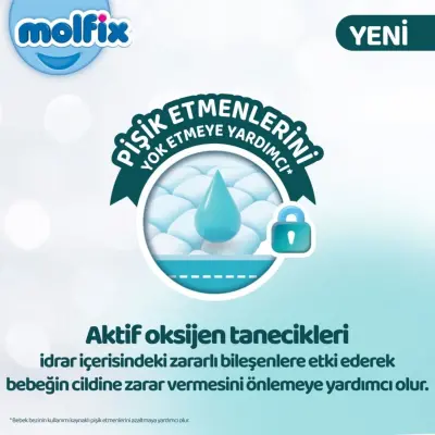 Molfix Premium Bebek Bezi 3 Beden Midi 94lü Ultra Fırsat Paketi - 7