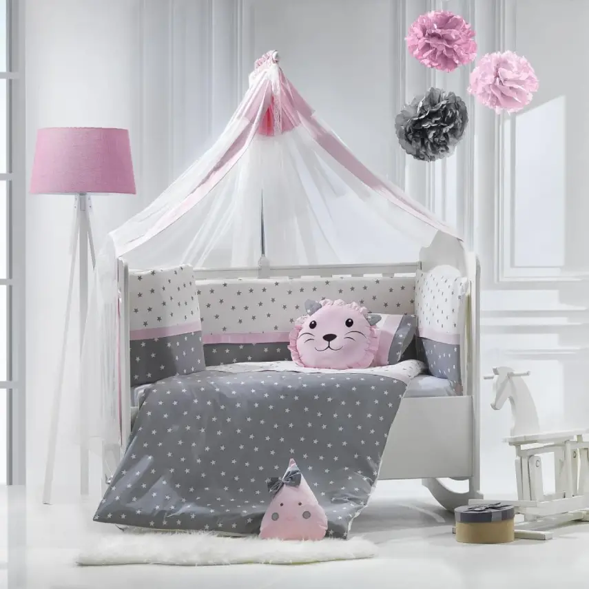 Momishop Nana Uyku Seti Pop Coll. 75x130 Pembe - 1