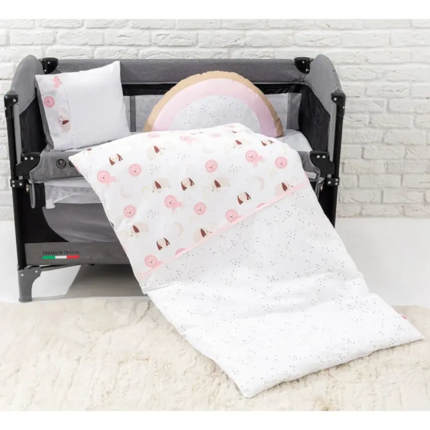 Momishop Rainbow Park Yatak Uyku Seti Pudra - 1