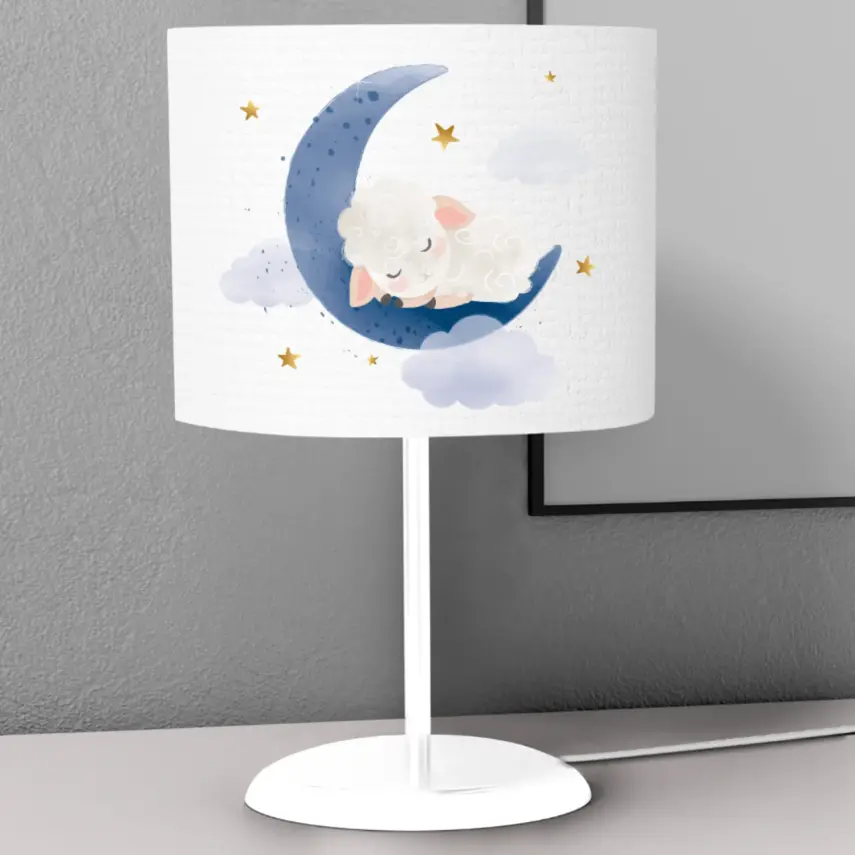 Momys Care Aydaki Rüyalar Kuzu Masaüstü Abajur 45x18 Cm - 1