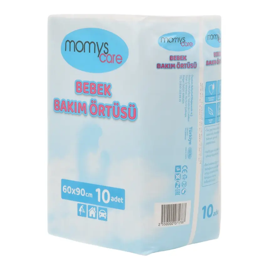 Momys Care Bebek Bakım Örtüsü 60*90 cm  Alt Açma Bezi 10lu - 11