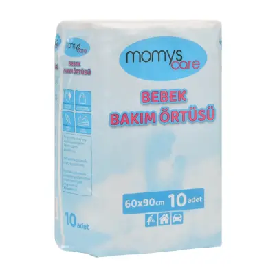 Momys Care Bebek Bakım Örtüsü 60*90 cm  Alt Açma Bezi 10lu - 8