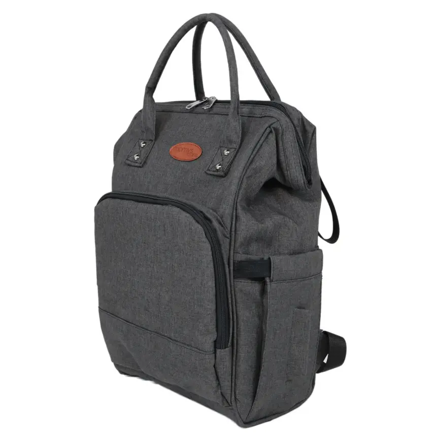 Momys Care Riva Anne Bebek Bakım Çantası Füme - 1