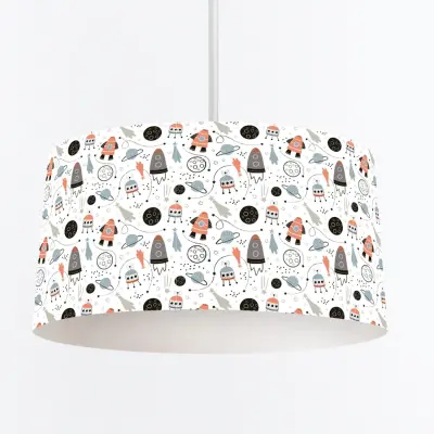 Momys Care Sevimli Hayvanlar Uzayda Tavan Lambası 27x18 Cm