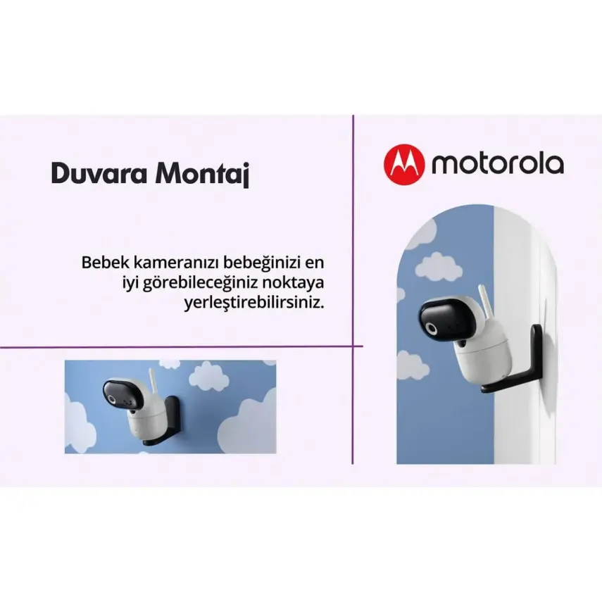Motorola PİP1510 FHD Wifi  Connect Bebek Kamerası 5 inç LCD - 6