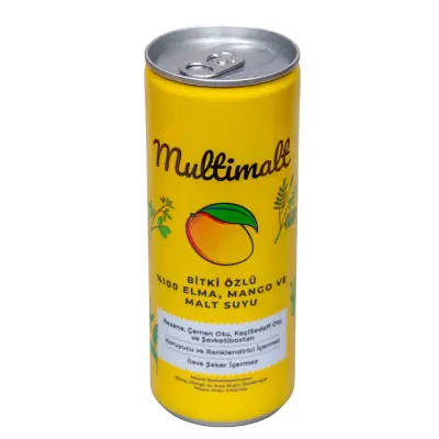 Multimalt Bitki Özlü %100 Elma,Mango Ve Malt Suyu 250 ml - 8