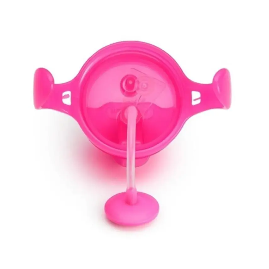 Munchkin Kilitli Uçlu Alıştırma Bardağı 207 ml Pembe - 4