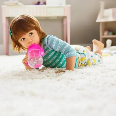 Munchkin Kilitli Uçlu Alıştırma Bardağı 207 ml Pembe - 5