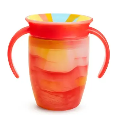 Munchkin Mucize 360° Tropical Alıştırma Bardağı 6ay+ 207ml Kırmızı