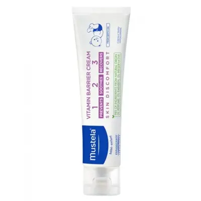 Mustela 1.2.3 Vitamin Bariyer Bebek Pişik Kremi 100 ml - 3