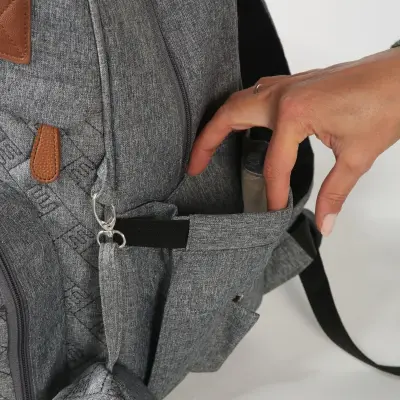 M&Y Collection 6690 Lucky Sırt Çantası Gri - 9