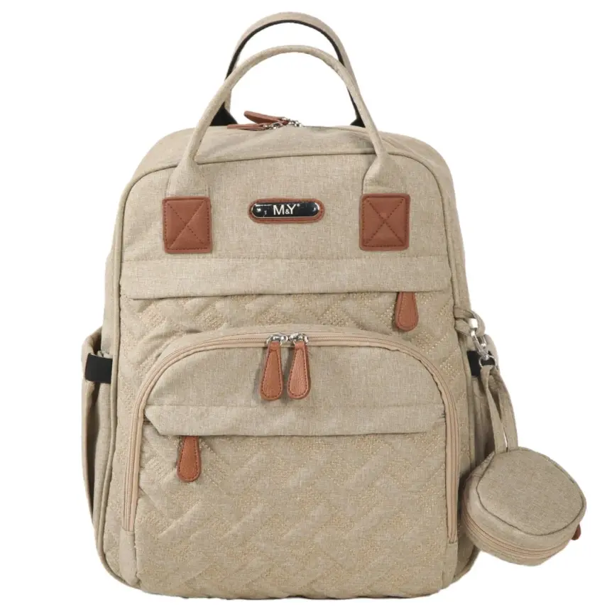 M&Y Collection 6690 Lucky Sırt Çantası Vizon - 1