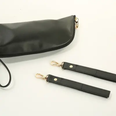 M&Y Collection Diamond Deri Sırt Çantası Siyah - 3