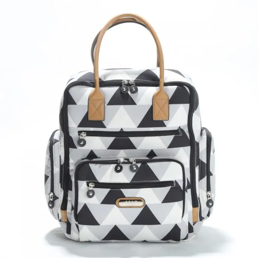 M&Y Collectıon Eos Anne Bebek Bakım Üçgen Gri-Siyah - 1