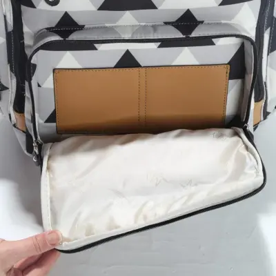 M&Y Collectıon Eos Anne Bebek Bakım Üçgen Gri-Siyah - 8