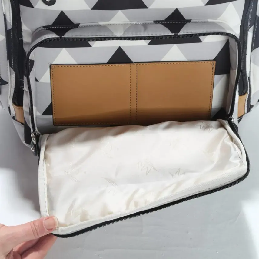 M&Y Collectıon Eos Anne Bebek Bakım Üçgen Gri-Siyah - 8