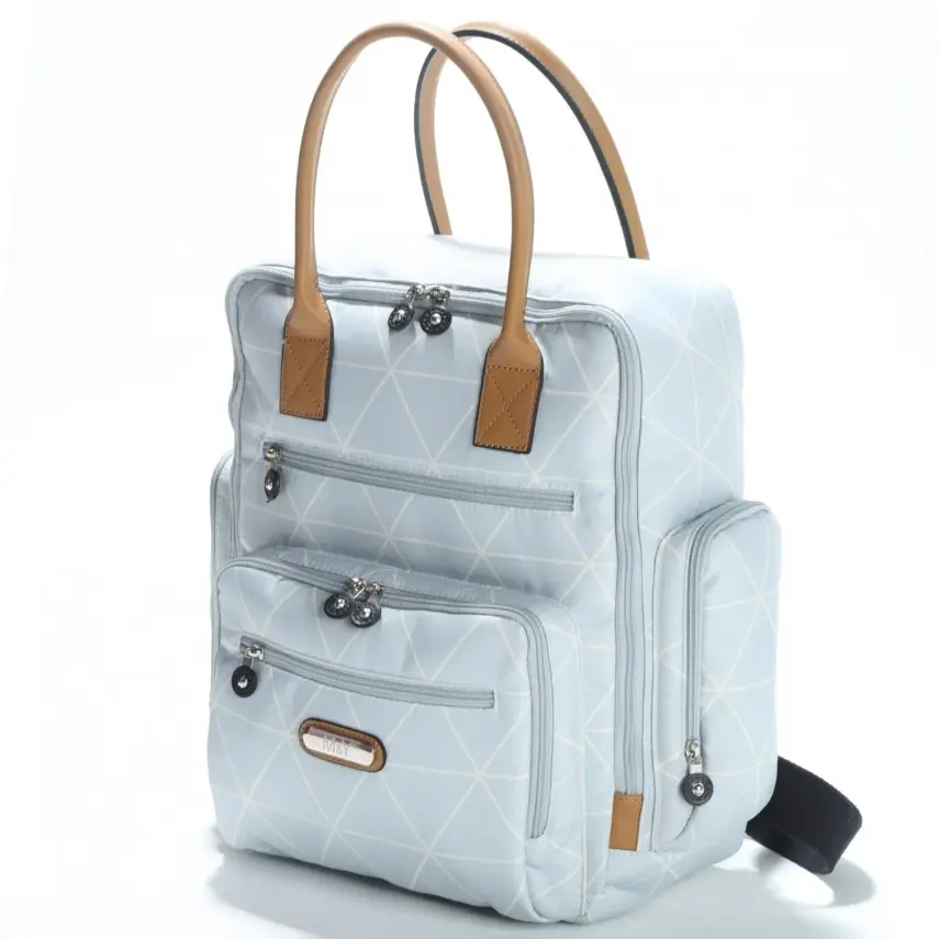 M&Y Collection Eos Digital Sırt Çantası Altıgen Bebek Mavisi - 3