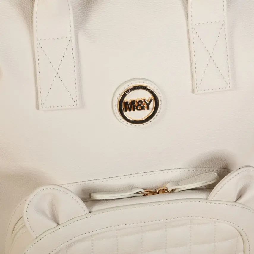 M&Y Collection Kitty Sırt Çantası Krem - 6
