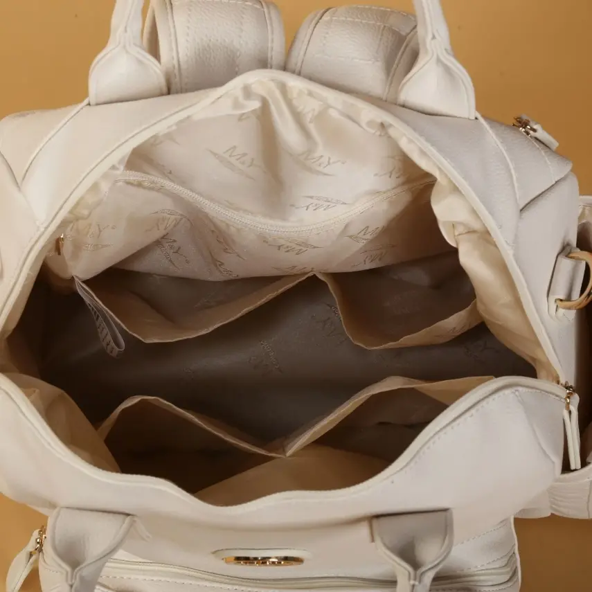 M&Y Collection Kitty Sırt Çantası Krem - 9