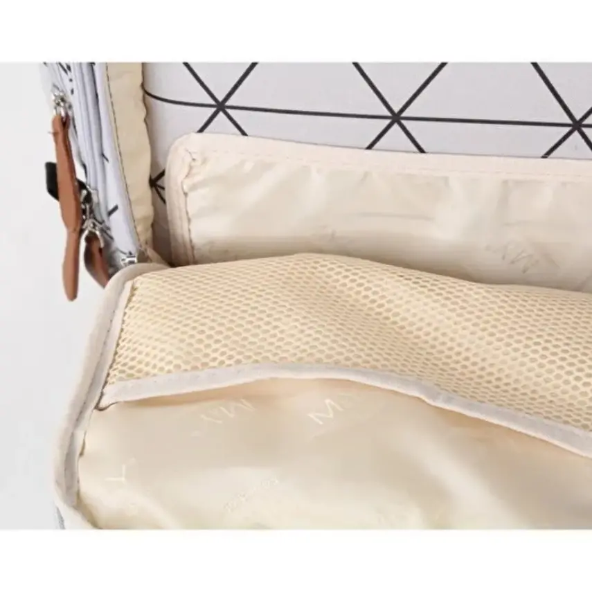 M&Y Collection Lia Bebek Bakım Sırt Çantası Gri - 6