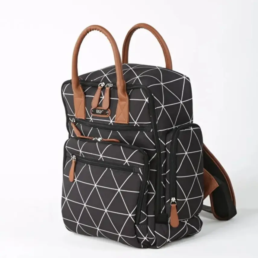 M&Y Collection Lia Bebek Bakım Sırt Çantası Siyah - 7