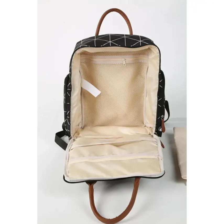 M&Y Collection Lia Bebek Bakım Sırt Çantası Siyah - 4