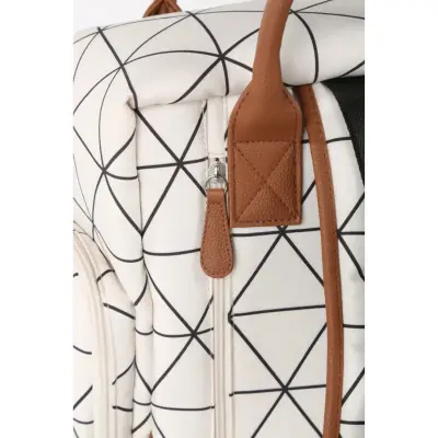 M&Y Collection Lia Sırt Çantası Krem - 5