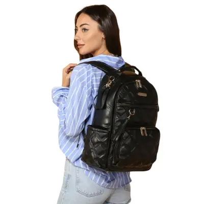 M&Y Collection Oeste Anne Bebek Bakım Çantası Siyah - 6