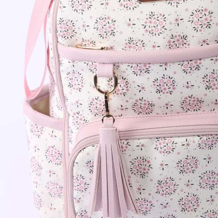 M&Y Collection Oeste Sırt Çantası Lila Çiçek - 3