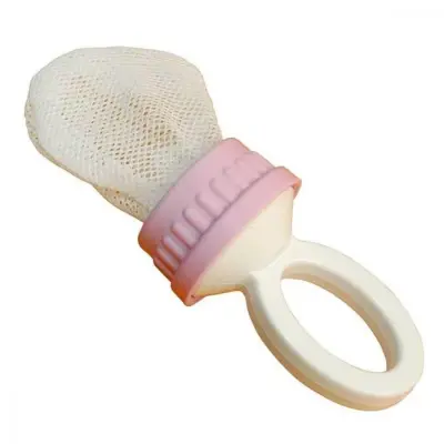 Mycey Feeder Güvenli Meyve ve Sebze Emziği Pembe