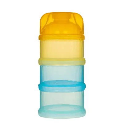 Mycey Toz Mama Saklama Kabı 3 Hazneli