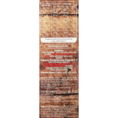 Naturpy Glutensiz Fındıklı Krema Dolgulu Gevrek 225 gr - 2