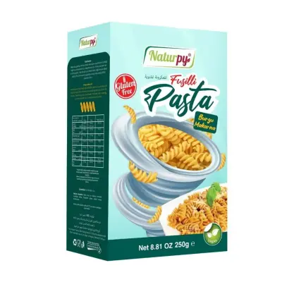 Naturpy Glutensiz Fusilli Burgu Makarna 250 gr - 1