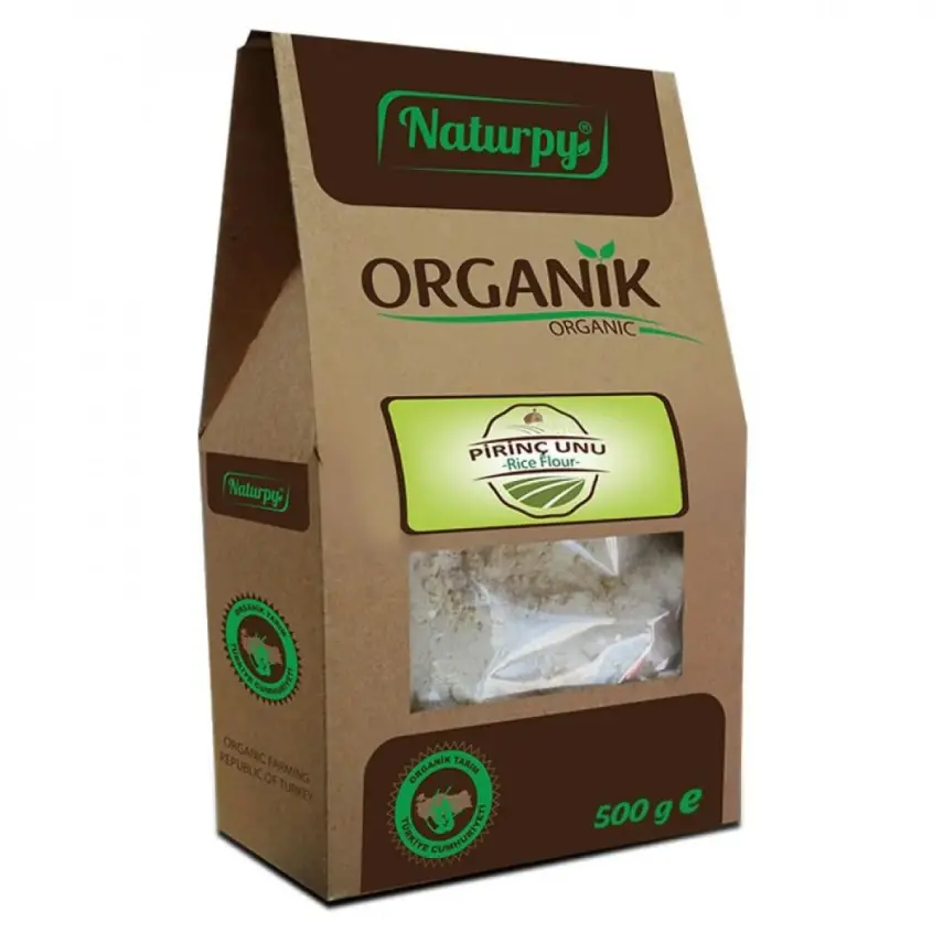 Naturpy Organik Pirinç Unu 500 gr - 1