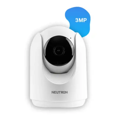Neutron 360 Derece Dönebilen Kızılötesi İç Ortam Akıllı Güvenlik Kamera - 6