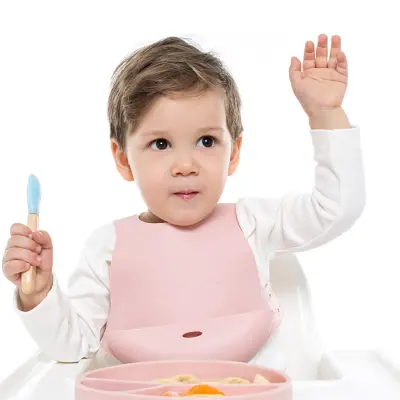 OiOi Mama Önlüğü Powder Grey - 9