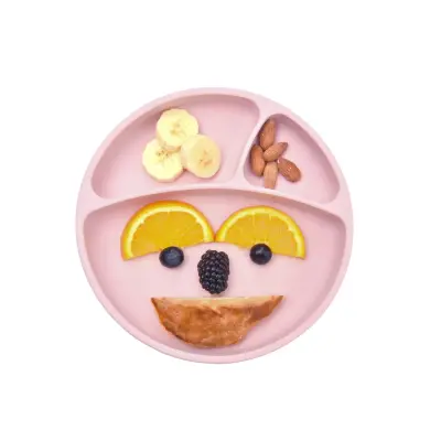 OiOi Porsiyon Vakumlu Mama Tabağı Pinky Pink - 11