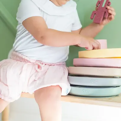 OiOi Porsiyon Vakumlu Mama Tabağı River Green - 7