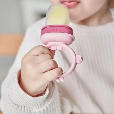 Oioi Puzzle Vakumlu Mama Tabağı+OiOi Püre Meyve Ve Sebze Alıştırıcı River Green - Powder Grey - 3