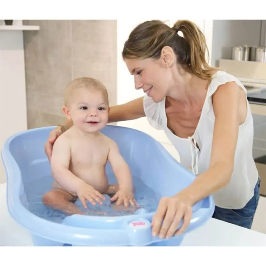Okbaby Onda Bebek Banyo Küveti Mavi - 5