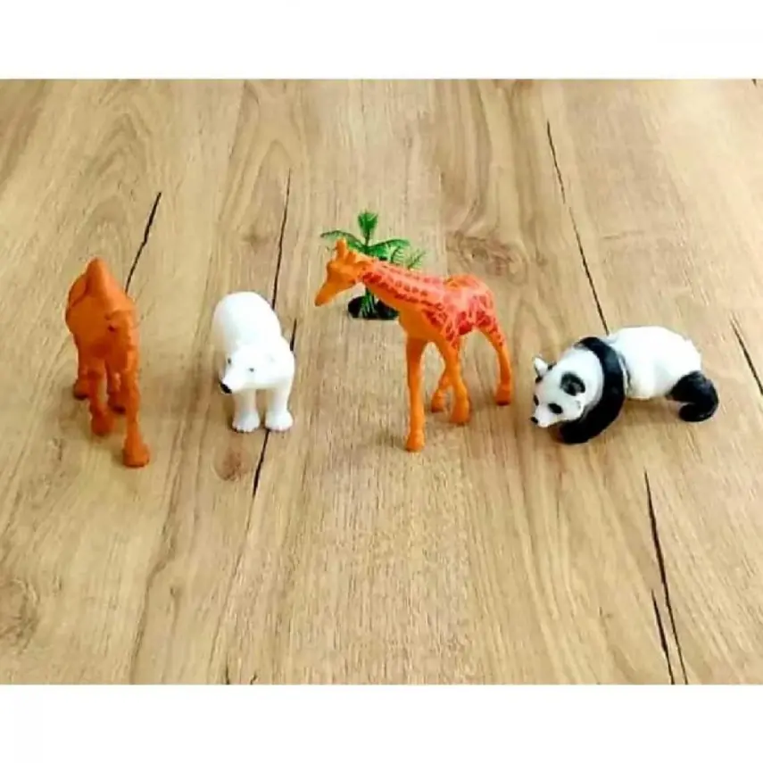 Pandalı Orman Hayvanları Pvc 4'lü - 2