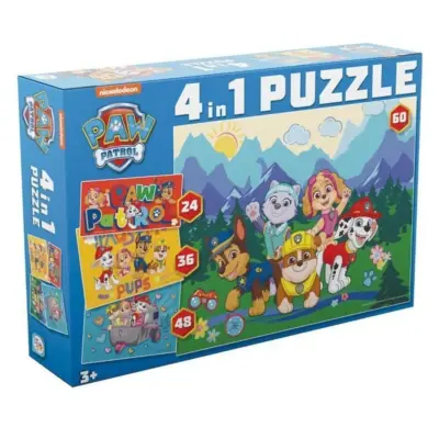 Paw Patrol 4In1 Puzzle 60 Parça - 3