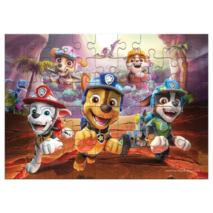 Paw Patrol Puzzle Dino Rescue 50 Parça  - 3